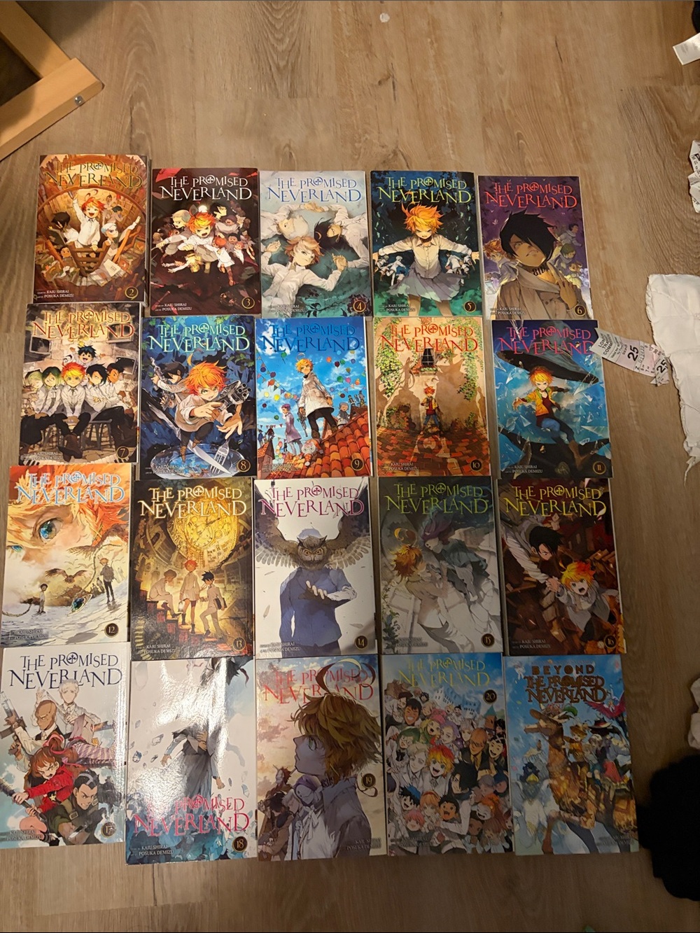 The Promised Neverland Manga Set (2-20+beyond the promised neverland)